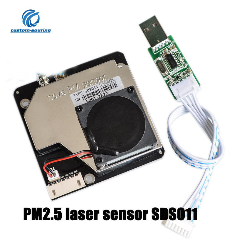 PWM Nova PM Sensor sds011 Hoge Precisie Laser PM2.5 Digitale uitgang SDS011 kwaliteitsdetectie sensormodule stofsensoren