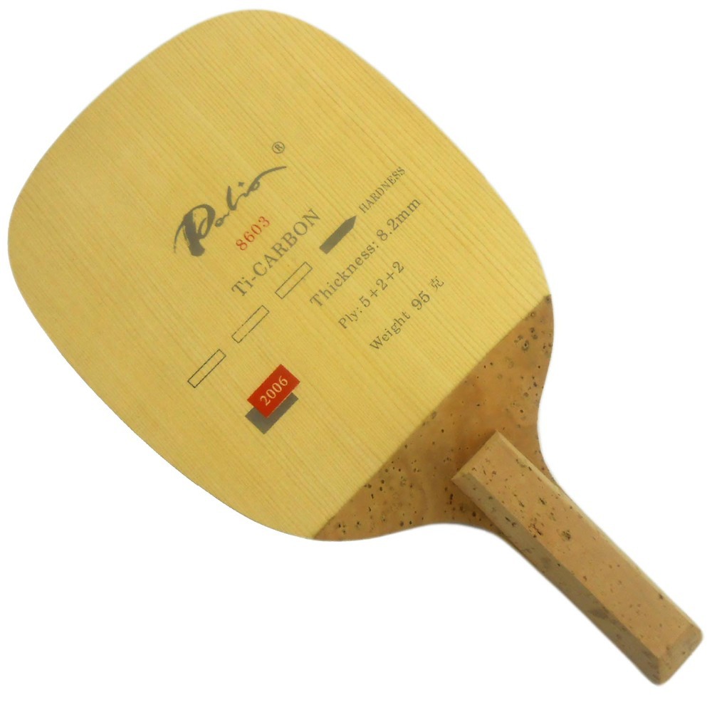 PALIO 8603 Carbon Titan Tischtennisschläger JS Japanischer Penhold Fast Attack Original PALIO Ping-Pong-Schlägerpaddel