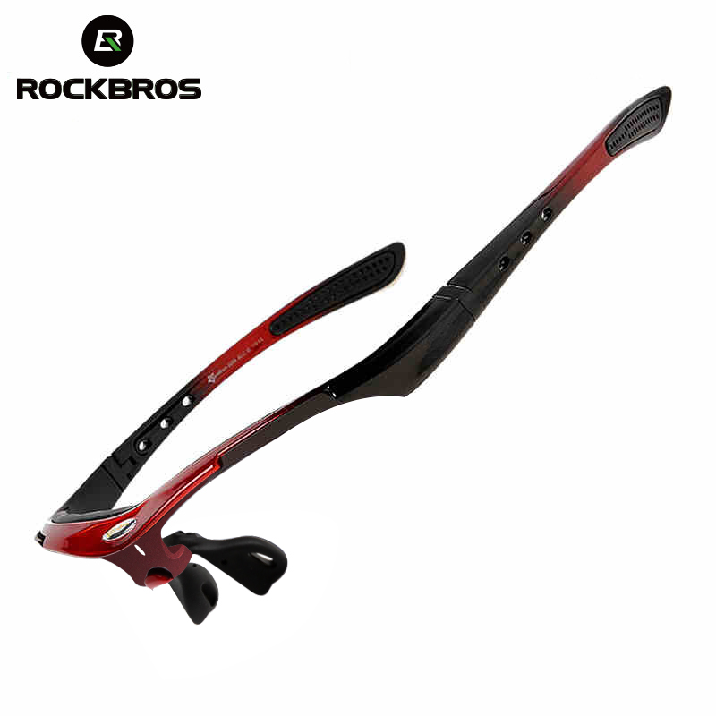 ROCKBROS-Monture de lunettes de soleil polarisée, monture de lunettes de cyclisme, les conseils inclus uniquement la monture de lunettes de soleil