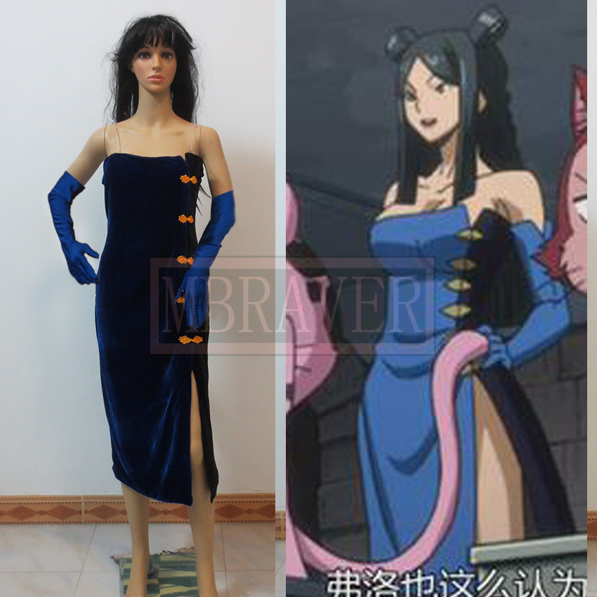Kostum Cosplay Orlando Minerva Fairy Tail Anime Seragam Buatan Khusus