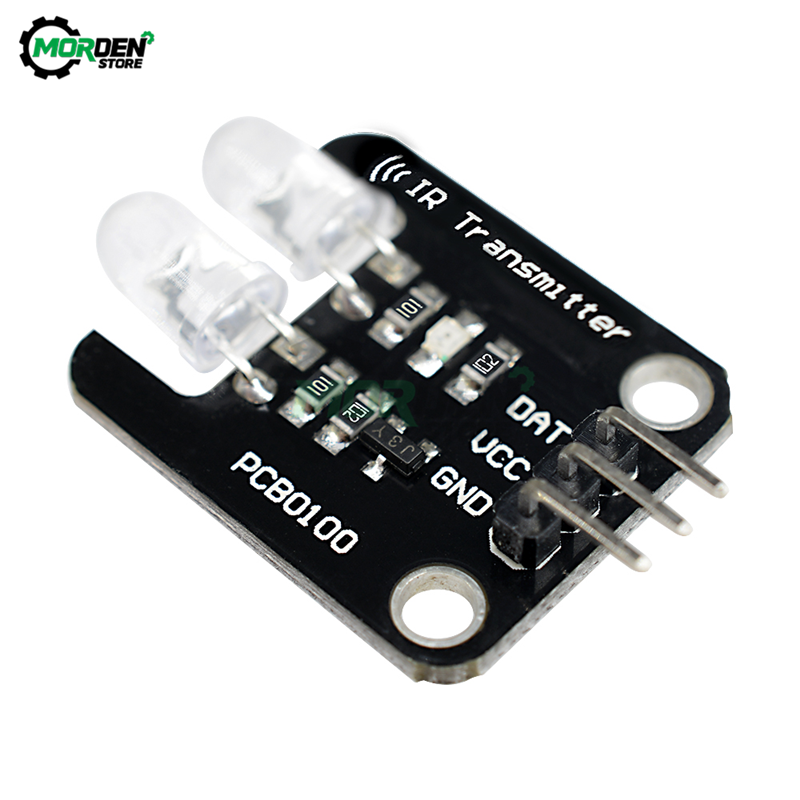 Módulo transmisor bidireccional infrarrojo de 2 vías, 5V, para Control remoto de comunicación infrarroja para Arduino