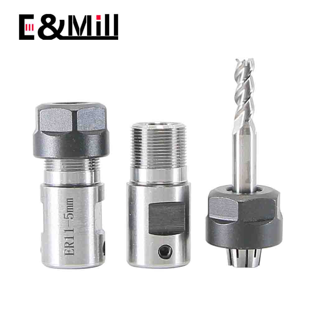 Tự Làm ER11 ER16 ER20 5Mm 6Mm 6.35Mm 7Mm 8Mm 10Mm 12Mm 14Mm 16Mm Máy Con Quay Dụng Cụ Chuck Độ Chính Xác Cao Khắc