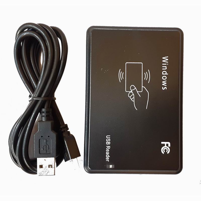 RFID 125KHZ EM4100 USB Reader สําหรับ Smart ID Card Last 8 ดิจิตอลไม่มีไดรฟ์ซอฟต์แวร์ต้องการ Proximity ระบบควบคุมประตู