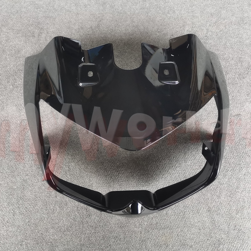 Acessórios da motocicleta frente superior carenagem farol cowl nariz apto para kawasaki z1000 2003 - 2006 2004 2005