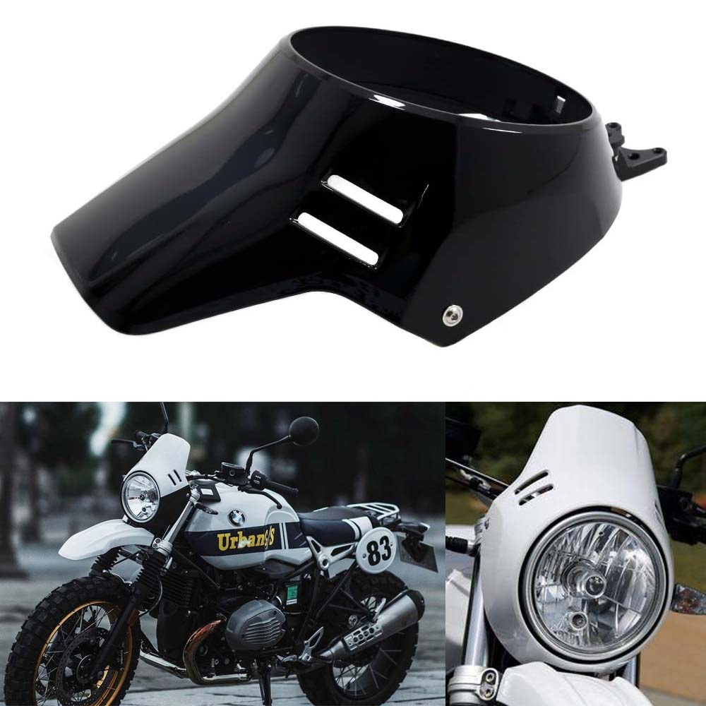 Motocicleta Farol Carenagem Kit pára-brisas, Montagem para BMW R NINE T URBAN GS 2017 2018 2019