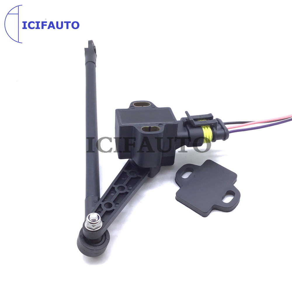 Capteur de nivellement de niveau de hauteur de conduite de Suspension pneumatique avec connecteur pour BMW AA-ROT-120 / AAROT120