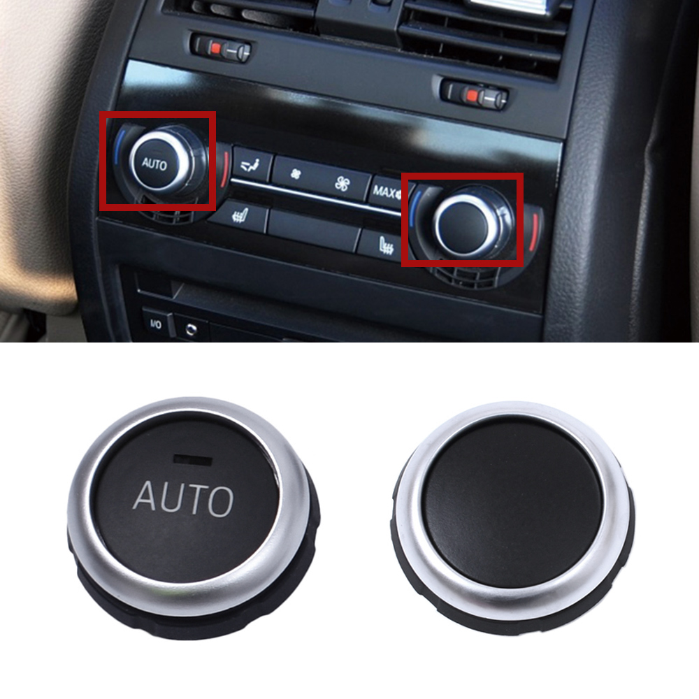 Achter Airconditioning Temperatuur Aanpassing Warmte Schakelaar AC Draaiknop voor BMW 5 6 7-serie F10 F06 F12 F07 F01 F02