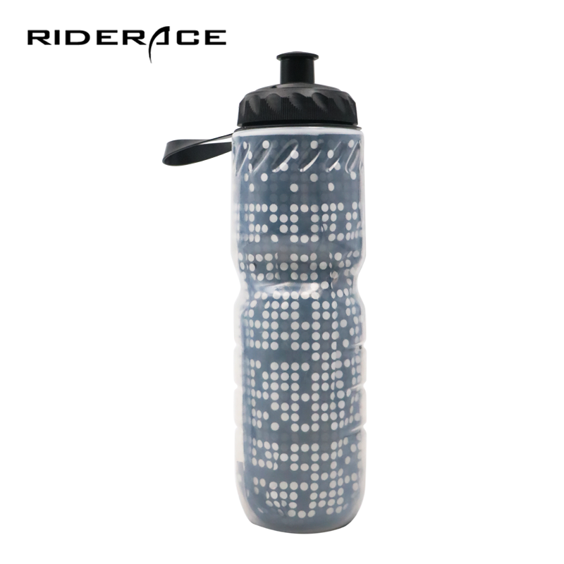 Botella de agua para bicicleta al aire libre para Ciclismo de Carretera, equipo deportivo para bicicleta de montaña, mantenimiento térmico de doble capa, botellas de agua fría y caliente de 710ML
