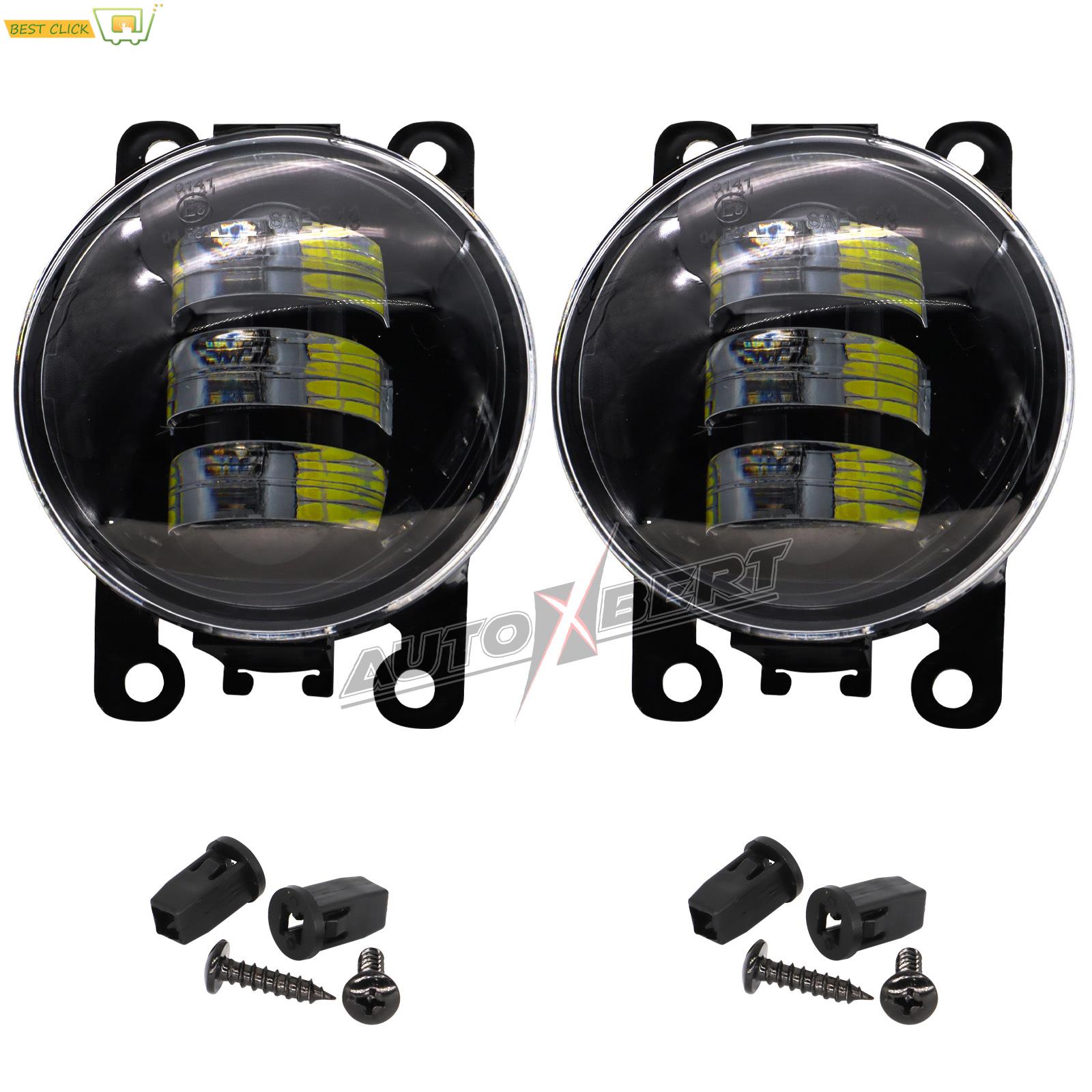 2 Stks/paar Mistlampen Led Witte Koplamp Voor Dacia Duster Sandero Logan Voor Jaguar X Type S-Type 1999 - 2008