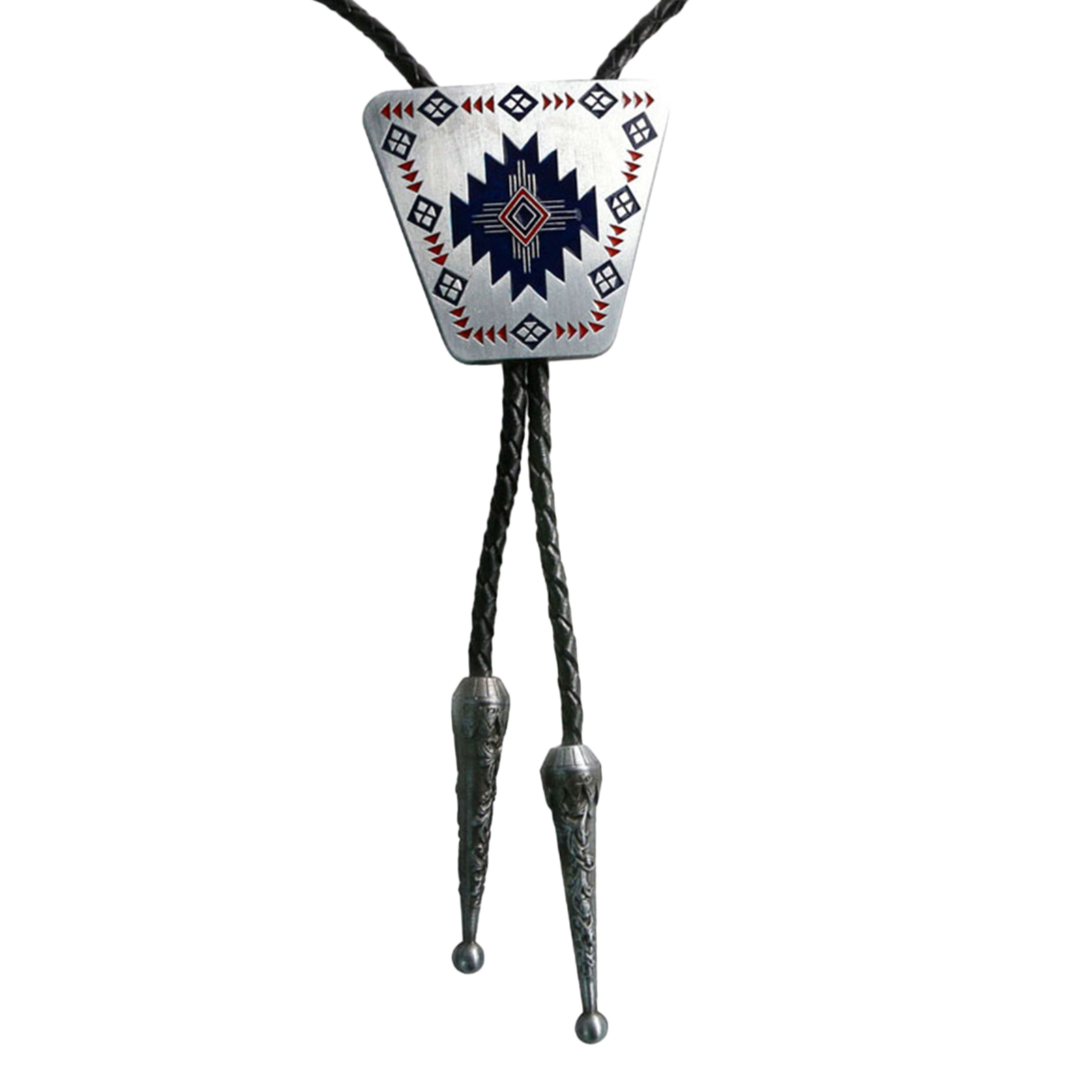 ChimBolo aught-Collier de cowboy en cuir pour hommes et femmes, rodéo occidental populaire, danse de la présidence, cravate occidentale, accessoires de costume, nouveau