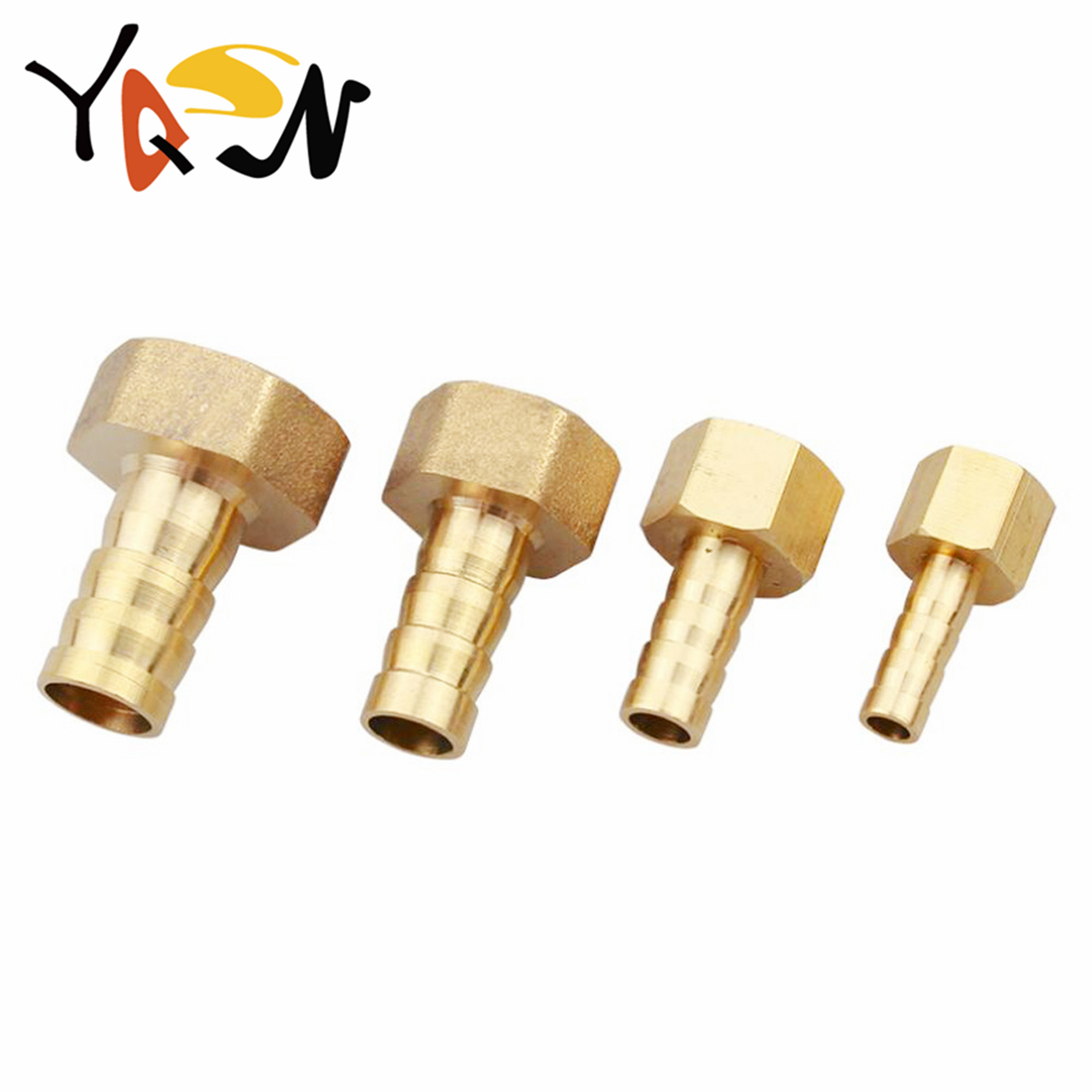 1PC Pagoda Brass Hose Fitting 6/8/10/12/14/18mm Barb Tail 1/8" 1/4" 3/8" 1/2" BSP Female Thread Copper Connector Coupler Adapter