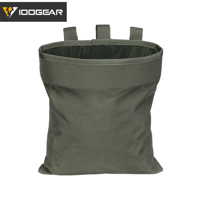 IDOGEAR Tactical Magazine Dump Pouch Molle Mag Drop Pouch Recycling Bag Aufbewahrung Werkzeugtasche 3550