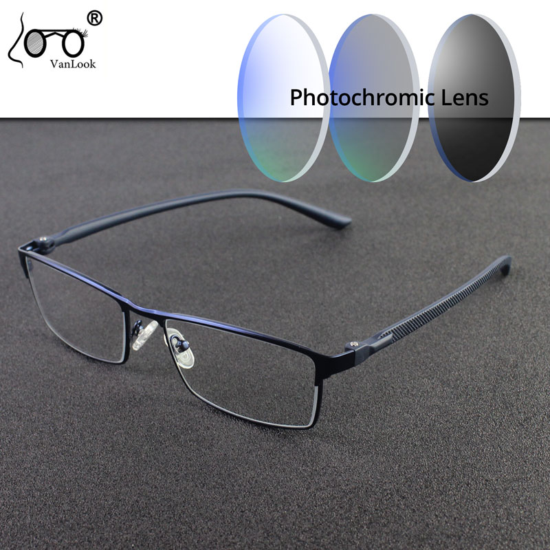 VANLOOK Fotocromatiche Occhiali Da Sole Computer Anti Blu Ray di Blocco Luce UV400 Chameleon Resistenti Alle Radiazioni Occhiali Da Sole Da Uomo Gamer Occhiali Da Vista