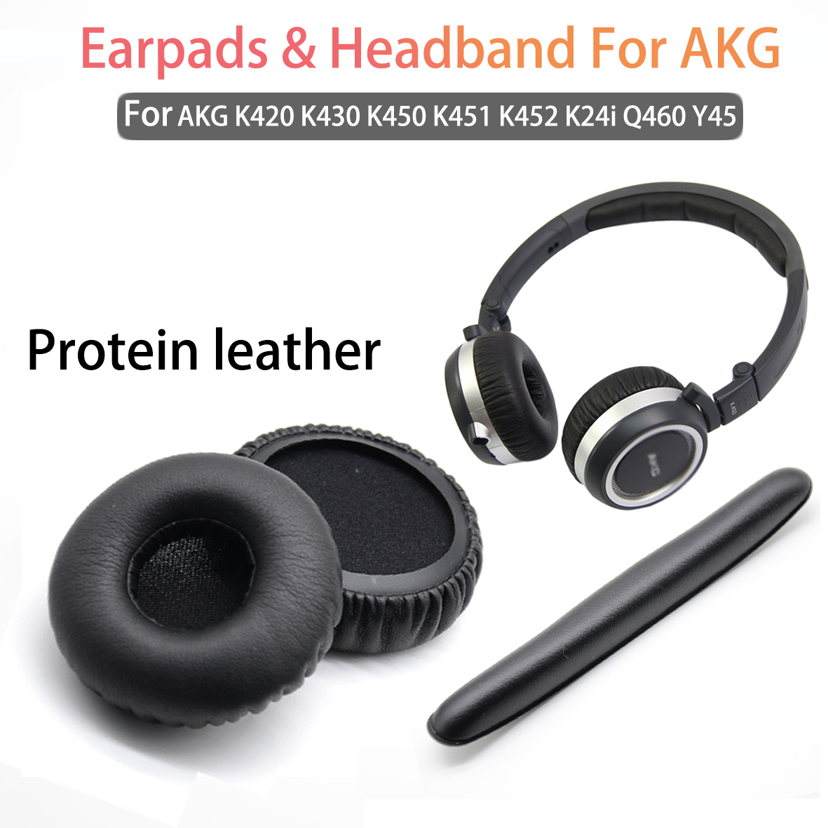 Cuffie di ricambio cuffie con archetto per cuffie AKG K420 K430 K450 K451 K452 K24i Q460