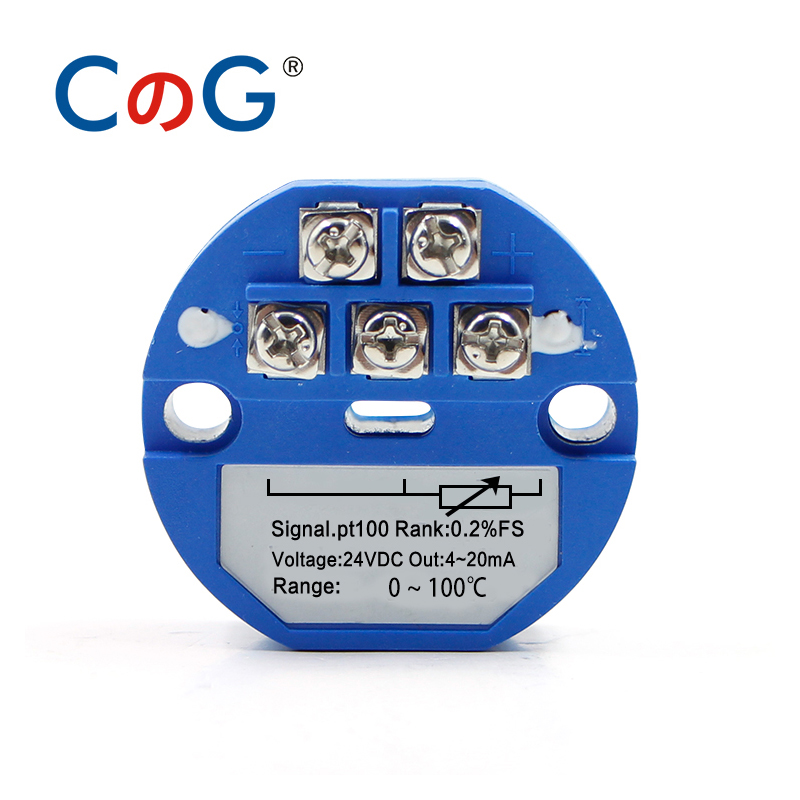 PT100 Loại Để 4-20mA -50-50 0-50 0-100 200 300 Độ RTD Đầu Vào 4-20mA đầu Ra DC24V Trở Nhiệt Biến Nhiệt Độ