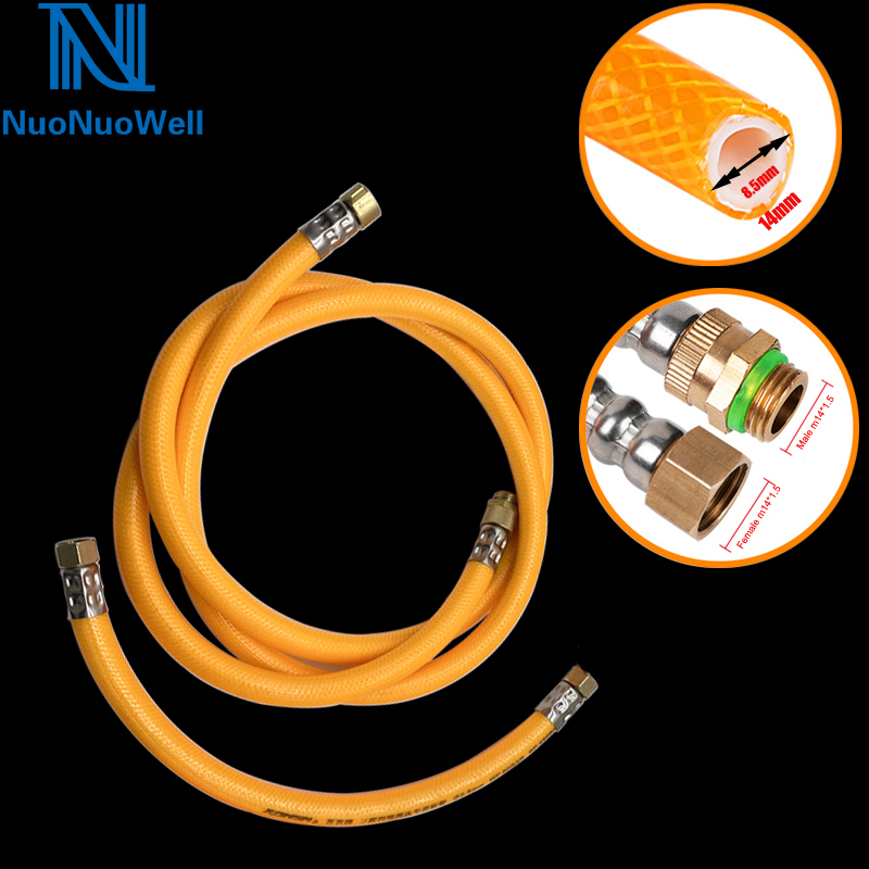 Nuonuowl Plunger Pompa Tekanan Tinggi PVC Selang Semprot Φ8.5x14mm Pertanian Pestisida Semprot Taman Penyiraman Pipa