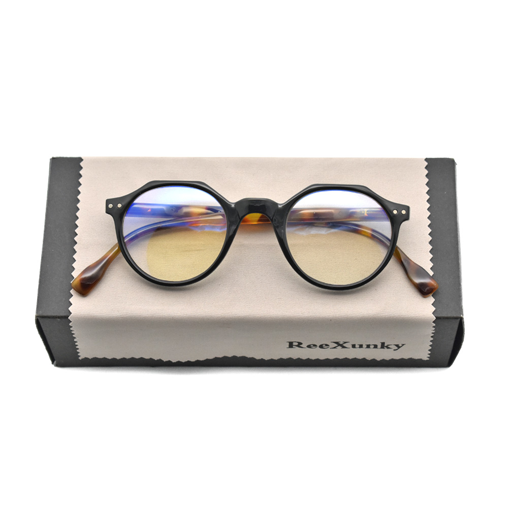 Unisex Anti Blau Rays Computer Brille Frauen Vintage Unregelmäßigen Rahmen Gaming Gläser Männer Anti Augen Überanstrengung Licht Blockieren Brillen