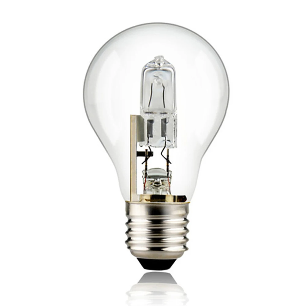 A55 Lampu Halogen LED Antik Kuno Bohlam Peredupan Halogen Tungsten Bohlam E27 Sekrup AC220-240V 28W 42W 53W 70W 100W