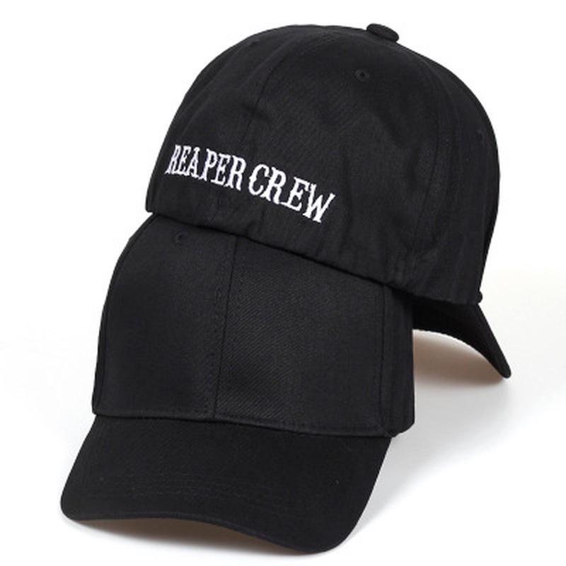Marke Schwarze Hüte Sons Of Anarchy Für Reaper Crew Ausgestattet Baseball Kappe Frauen Männer Buchstaben Gestickte Hut Hip Hop Hut Für Männer