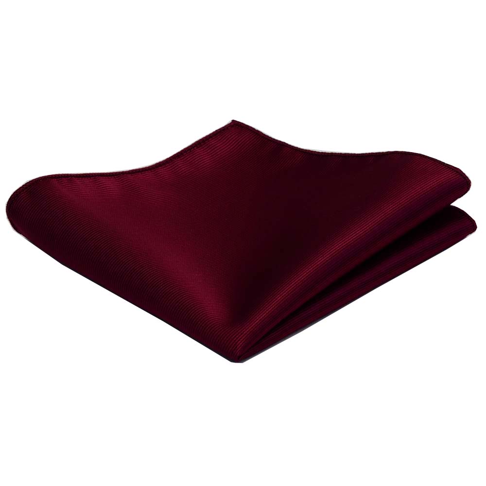 Clássico 25*25 cm masculino simples lenço de seda sólido bolso quadrado moda masculina hanky para festa de casamento toalha no peito