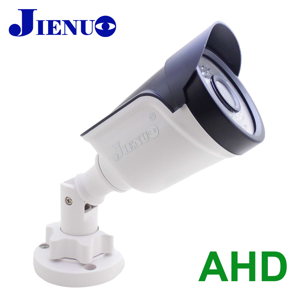 JIENUO AHD 카메라 보안 감시 720P 1080P 4MP 5MP 아날로그 적외선 야간 CCTV 야외 방수 2mp Hd 홈 캠
