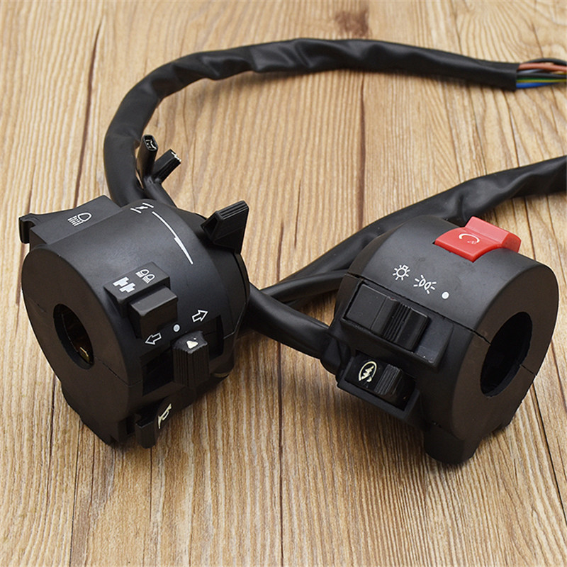 Marke professionelle moto-controller schwarz motorrad steuerung multi-funktion für honda schalter CBT 125 CBT 125, motorrad schalter