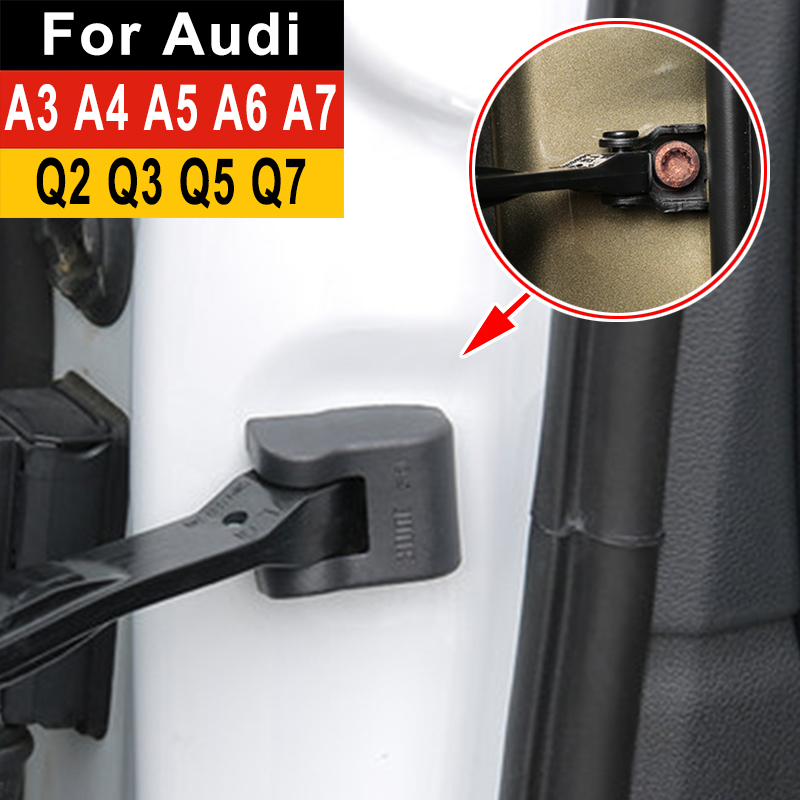 Clipe protetor de rolha de porta de carro, à prova d'água, para audi a3 8v 8p sline a4 b7 b8 b9 a5 quattro a6 c6 c7 c8 a7 q2 q3 q5 q7 acessórios
