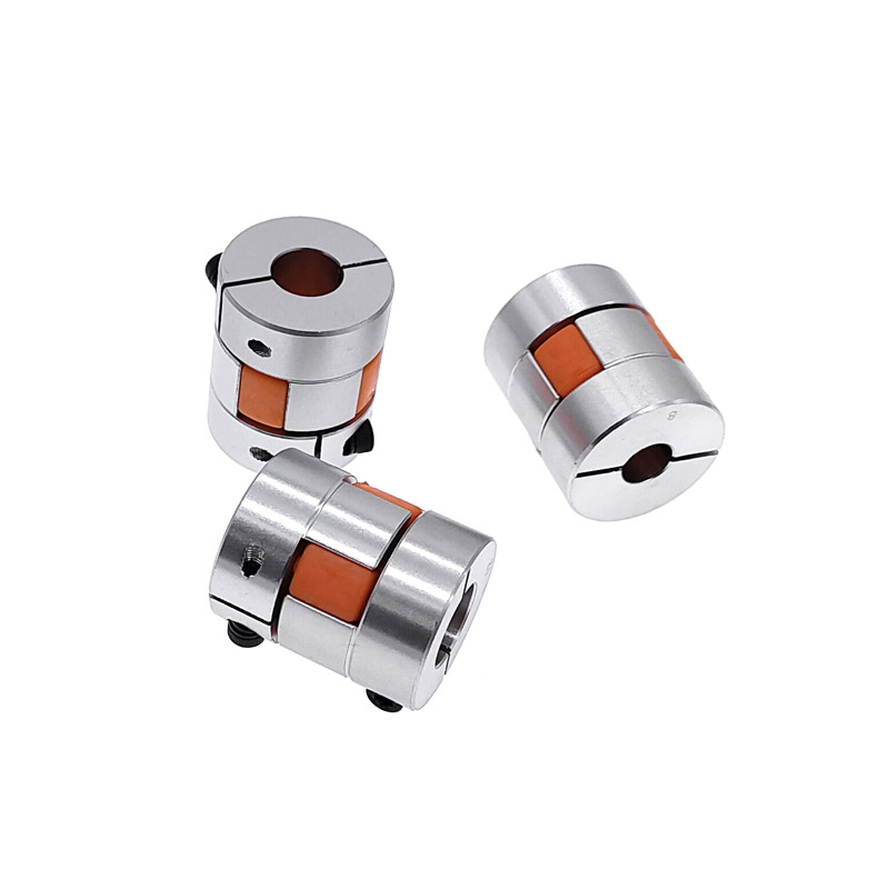 Coupleur d'arbre de moteur pas à pas D25L30, 6.35/8/9.5/10/12mm, mâchoire Flexible, araignée prune, coupleur d'arbre