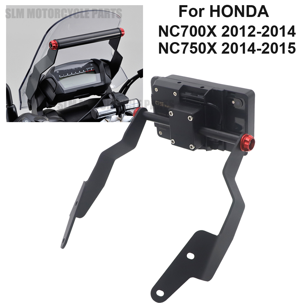 Fit Voor HONDA NC 700X NC700X 2012-2013 NC750X NC 750X2014-2015 Standhouder Telefoon Mobiele telefoon GPS Plaat Navigatie Beugel