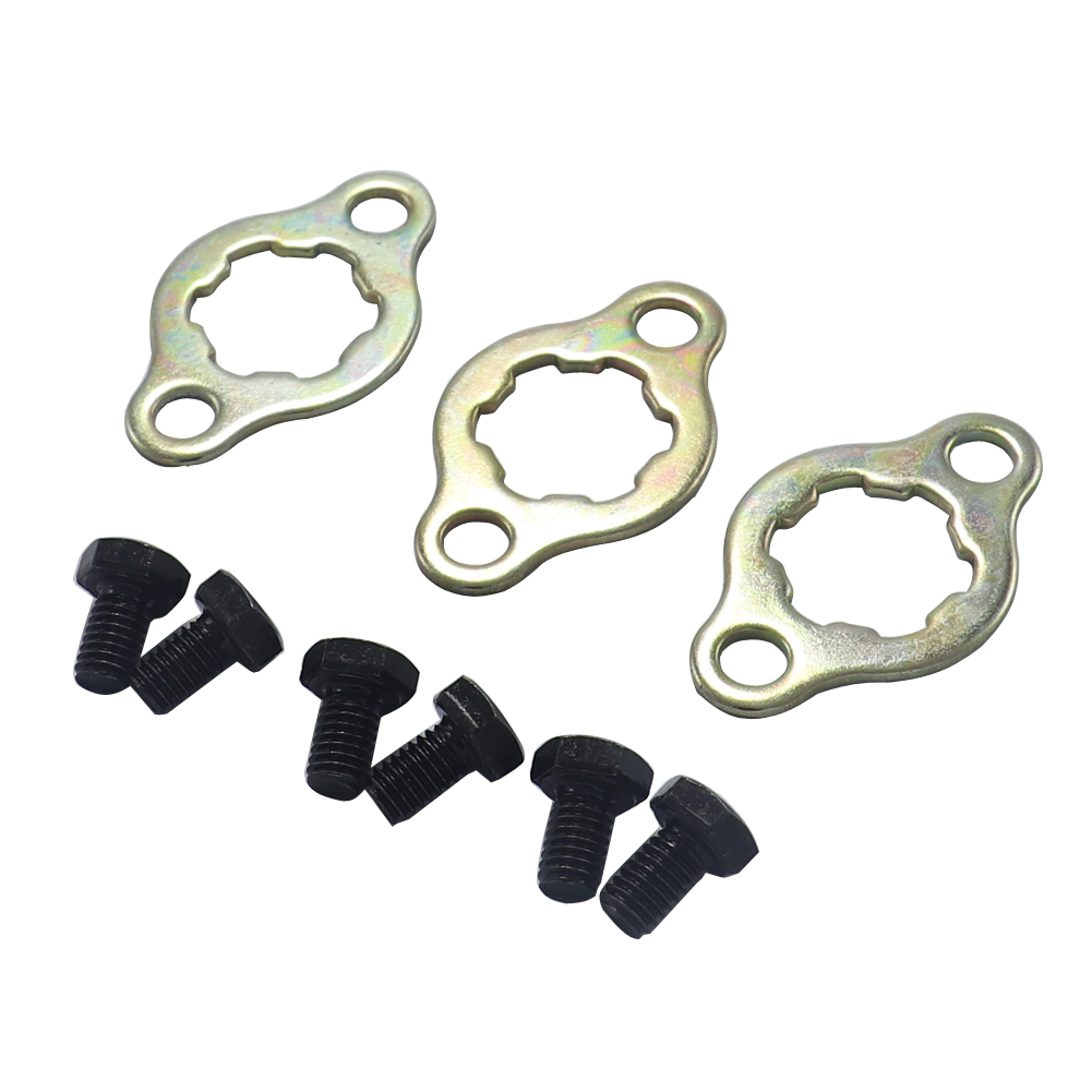 17mm 20mm Vorne Motor 420# 428# Kette Sprocket Retainer Platte Locker Dichtung Schraube
