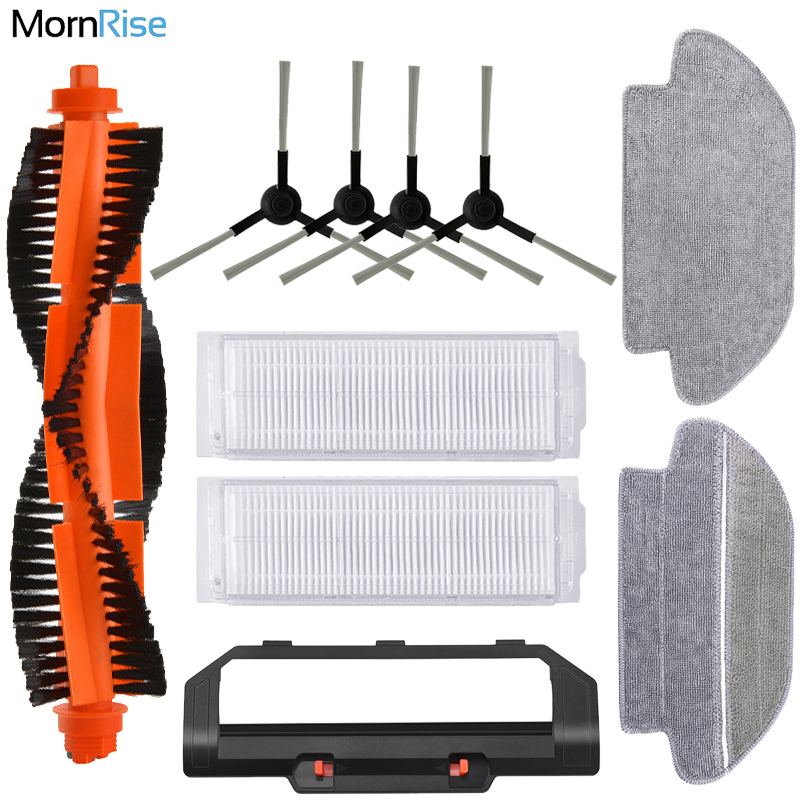 Para Xiaomi Mi Robot aspirador Mop Pro STYTJ02YM accesorios repuestos Xiomi Mijia LDS aspiradora cepillo de repuesto filtro trapo