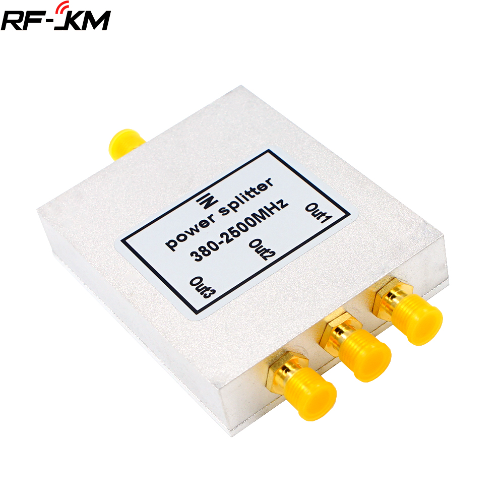 3  Way Sma Power Splitter 380mhz~2500mhz  Sma Female Connector Power Divider Splitter Divider For Wifi Gps Booster