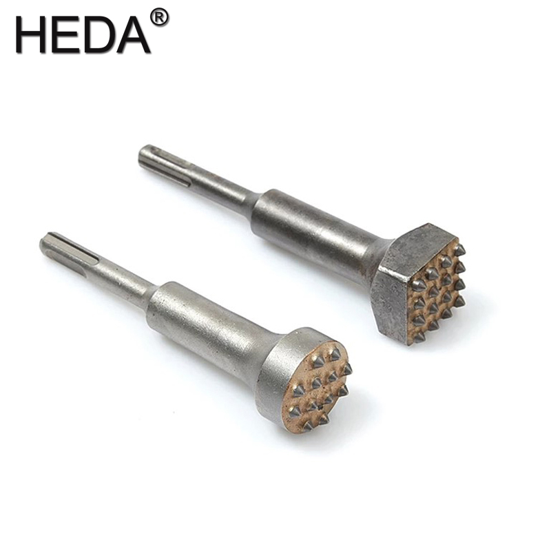 SDS PLUS Shank Martelo elétrico, Cinzel de carboneto, Broca para superfície goivante de concreto, Parede de cimento, Laje, Viaduto, 12 Dentes, 16 Dentes