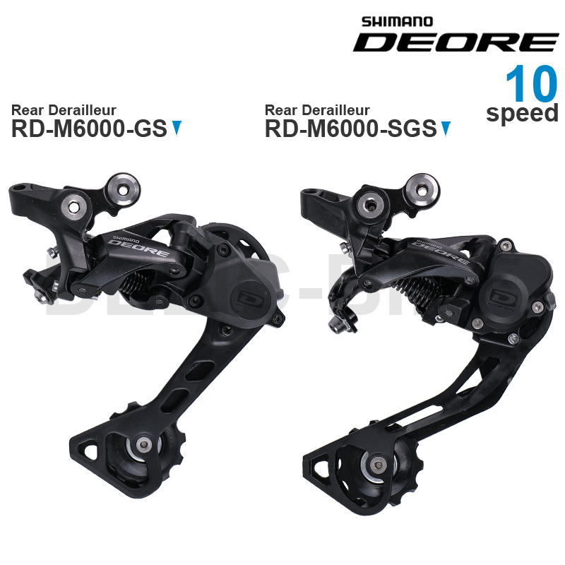 SHIMANO DEORE M6000 10v RD-dérailleur arrière RD-M6000-GS /RD-M6000-SGS- Cage longue/cage moyenne pièces d'origine