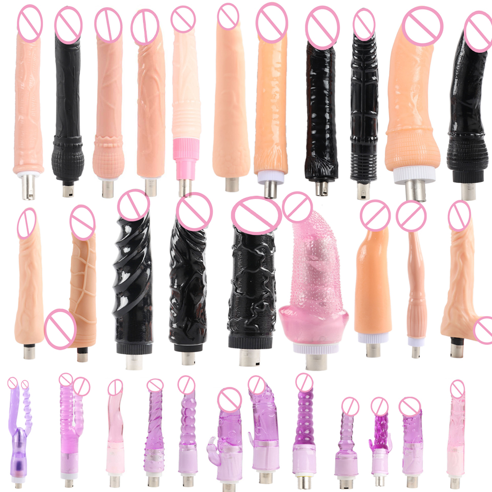 FREDORCH Lot Typen Traditionelle Sexmaschine A2 / F2 Befestigung 3XLR Befestigung Dildo Saugnapf Sex Love Machine für Frauen Mann