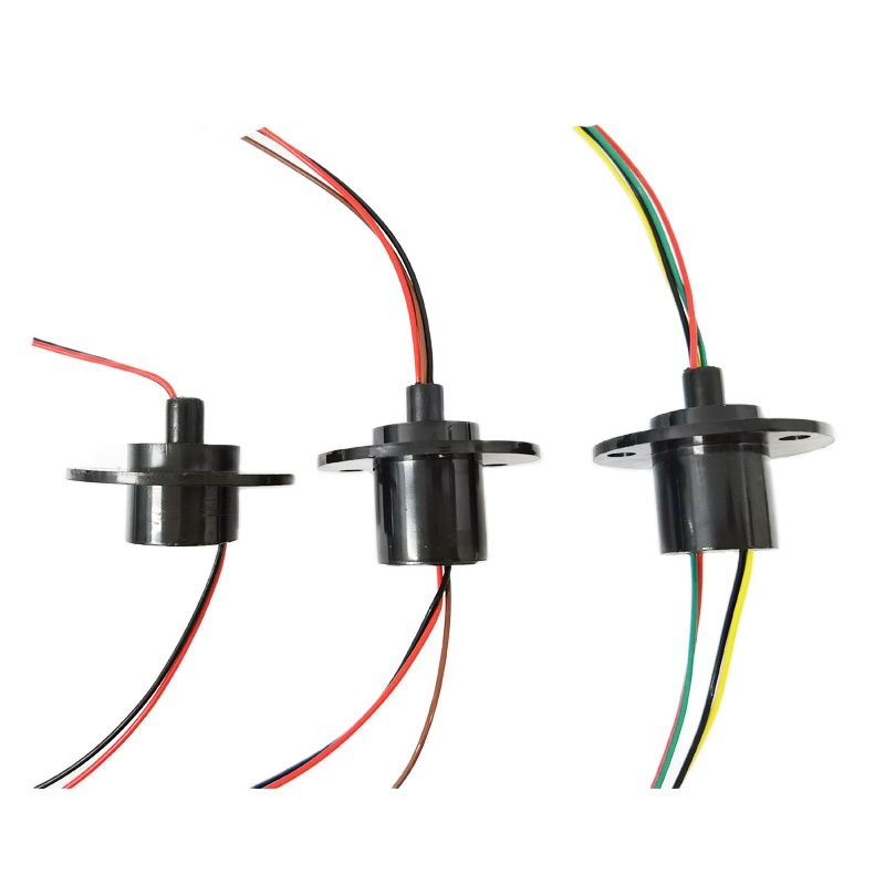 1PCS Dia 22mm 5A Wind Power Slip แหวน 2/3/4/6/8/12CH ลม Energy Collector แหวน Conductive Rotary การเชื่อมต่อลื่น Joint