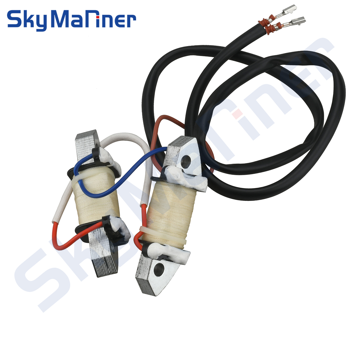 Charge Coil แทนที่66T-85520สำหรับ Yamaha Outboard Motor 2T Parsun Hidea Powertec 38HP 40HP 66T-85520-00เครื่องยนต์เรือ