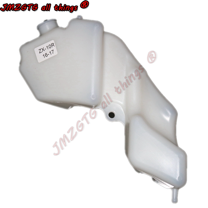 Voor KAWASAKI ZX10R 2016 2017 2018 2019 Radiator Tank Motorfiets Koelvloeistof Over Flow Fles Overflow Reservoir Tank