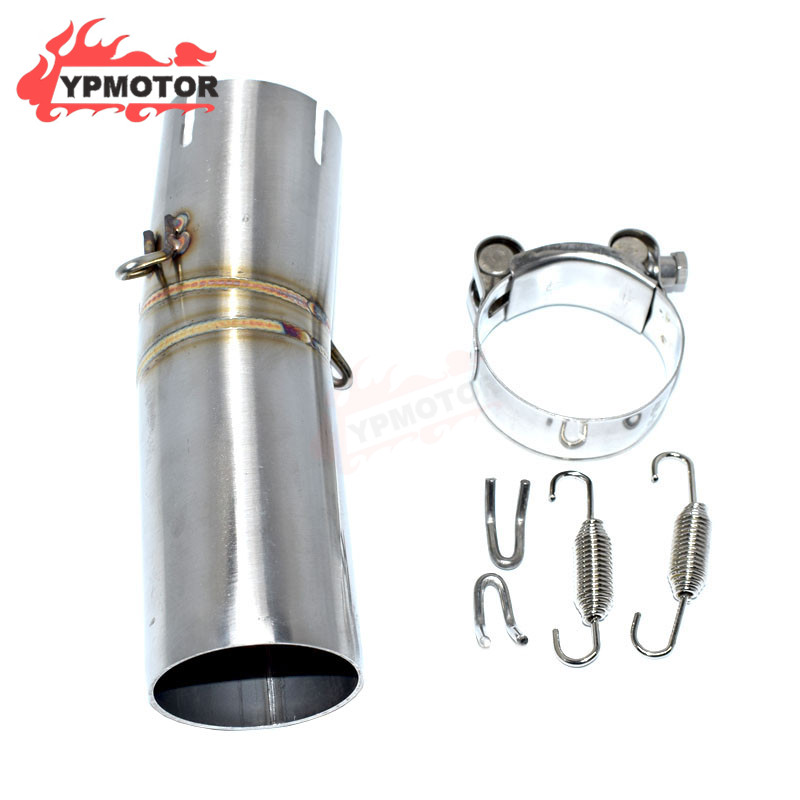CRF1000 Sport Bike Motorrad Slip Auf Mittleren Auspuffrohr Mitte Link Verbindung Schalldämpfer Für Honda Afrika Twin CRF1000L 2016-2019