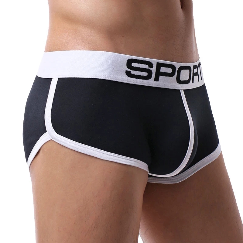 Thời Trang Quần Lót Nam Boxer Cotton Thể Dục Thể Thao Quần Lót Boxer Masculina Nam U Phồng Túi Quần Lót Thoải Mái Nam Quần Lót