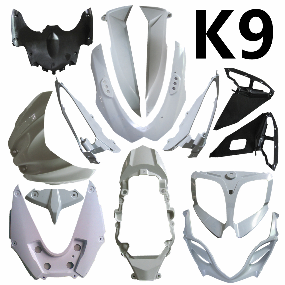Unpainted รถจักรยานยนต์สำหรับ Suzuki GSXR1000 K9 2009-2010-2011-2012-2013-2014ชิ้นส่วนพลาสติกส่วนประกอบ fairing Kit Cowling ABS