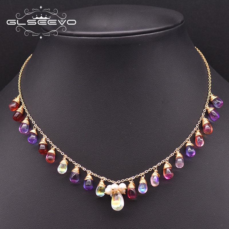 Collar con colgante de perlas naturales de agua dulce para mujer, joyería fina de lujo de estilo Vintage americano, regalo personalizable para esposa