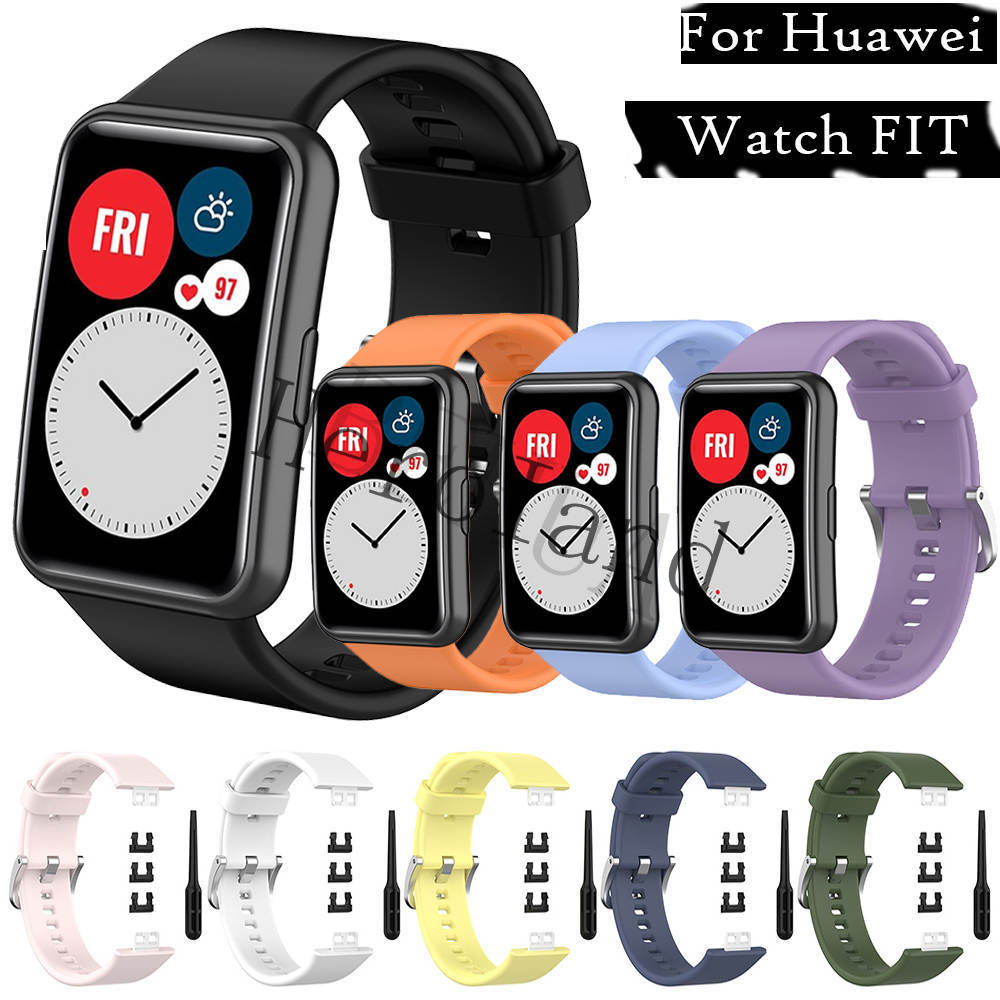 Cinturino in silicone per Huawei Watch Fit /fit new /FIT Speciale cinturino B39 Smart Band Accessori per bracciale con cinturino con strumento caldo