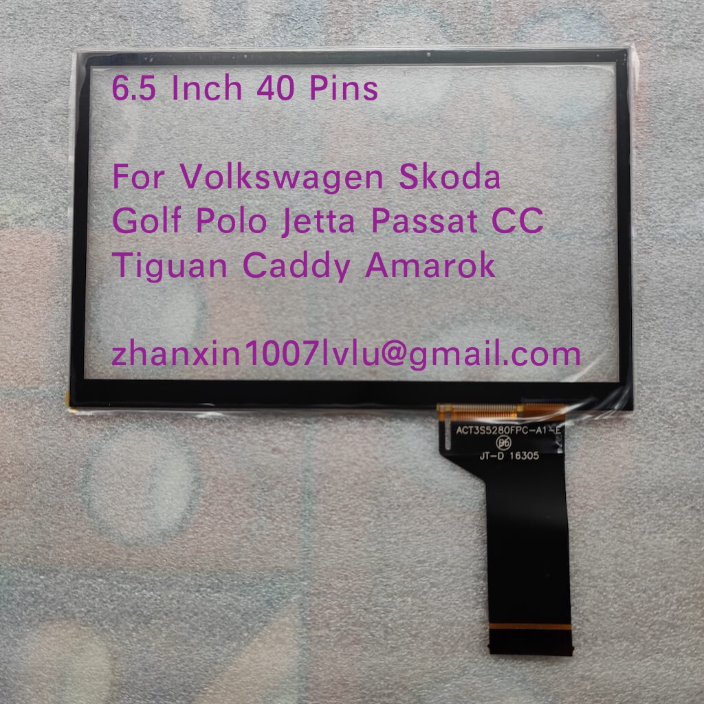 Fracht 6.5 ''40 Pins Touch Screen Fit VW Golf Polo Jetta Passat CC Tiguan Caddy Amarok Autoradio Multimedia player Navigation
