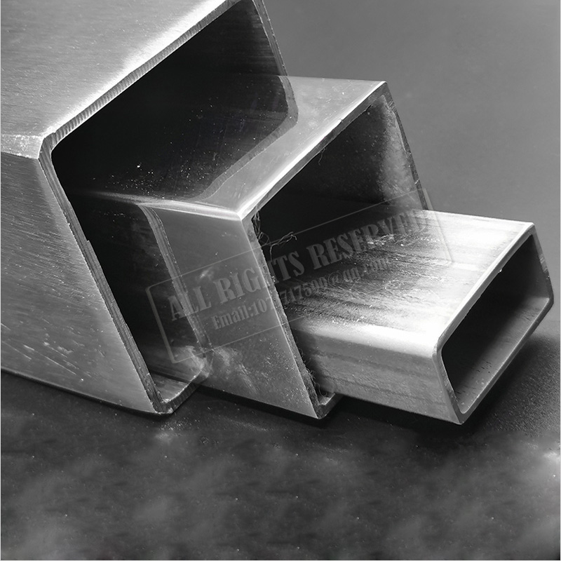 Tubo de acero Tubo de acero cuadrado de 25 mm Tubo inoxidable Tubo de acero de 30 mm Tubos rectangulares Tubos Tubo de metal