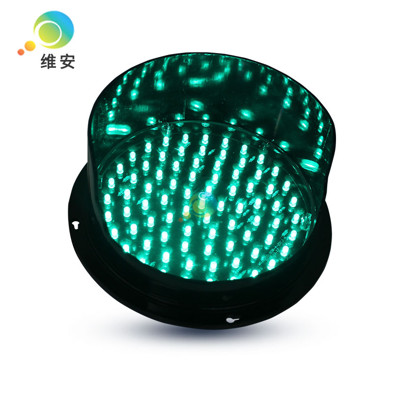 Nuevos productos DC12V o DC24V lámpara de alto brillo 200mm rojo amarillo verde disponible mini semáforo led