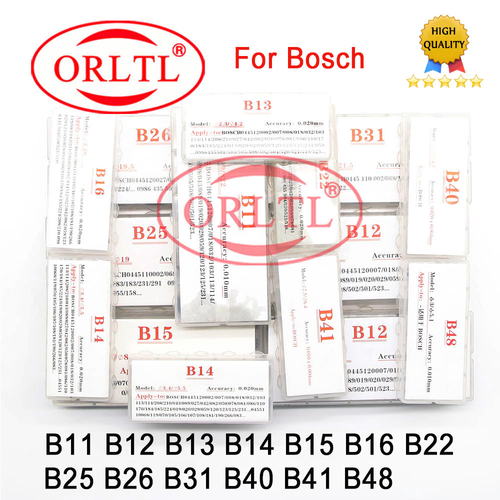 B14 B15 B40 B41 Common Rail Injector Passen Shims B11 B12 B13 B16 B22 B25 B26 B31 B48 Diesel Brandstof Pakking Kit Wasmachine voor Bosch