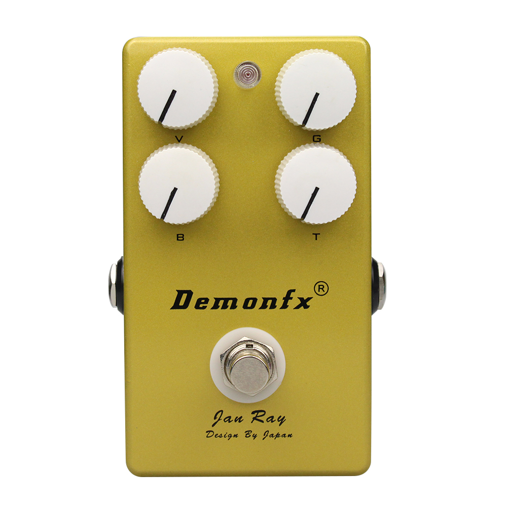 Педаль эффектов для гитары Demonfx-Gan Ray Overdrive, True Bypass, высокое качество, новинка