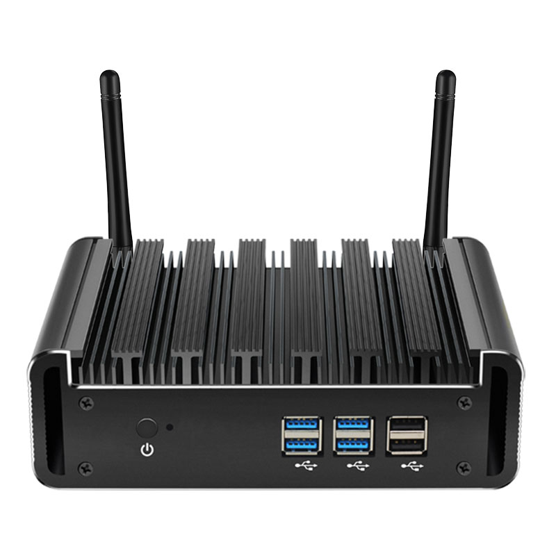 Бытовой мини-ПК Intel Core i7-5500U 8 Гб RAM 128 ГБ-512 ГБ SSD Windows 10 300 Мбит/с Wi-Fi HDMI VGA 8 * USB офисный компьютер