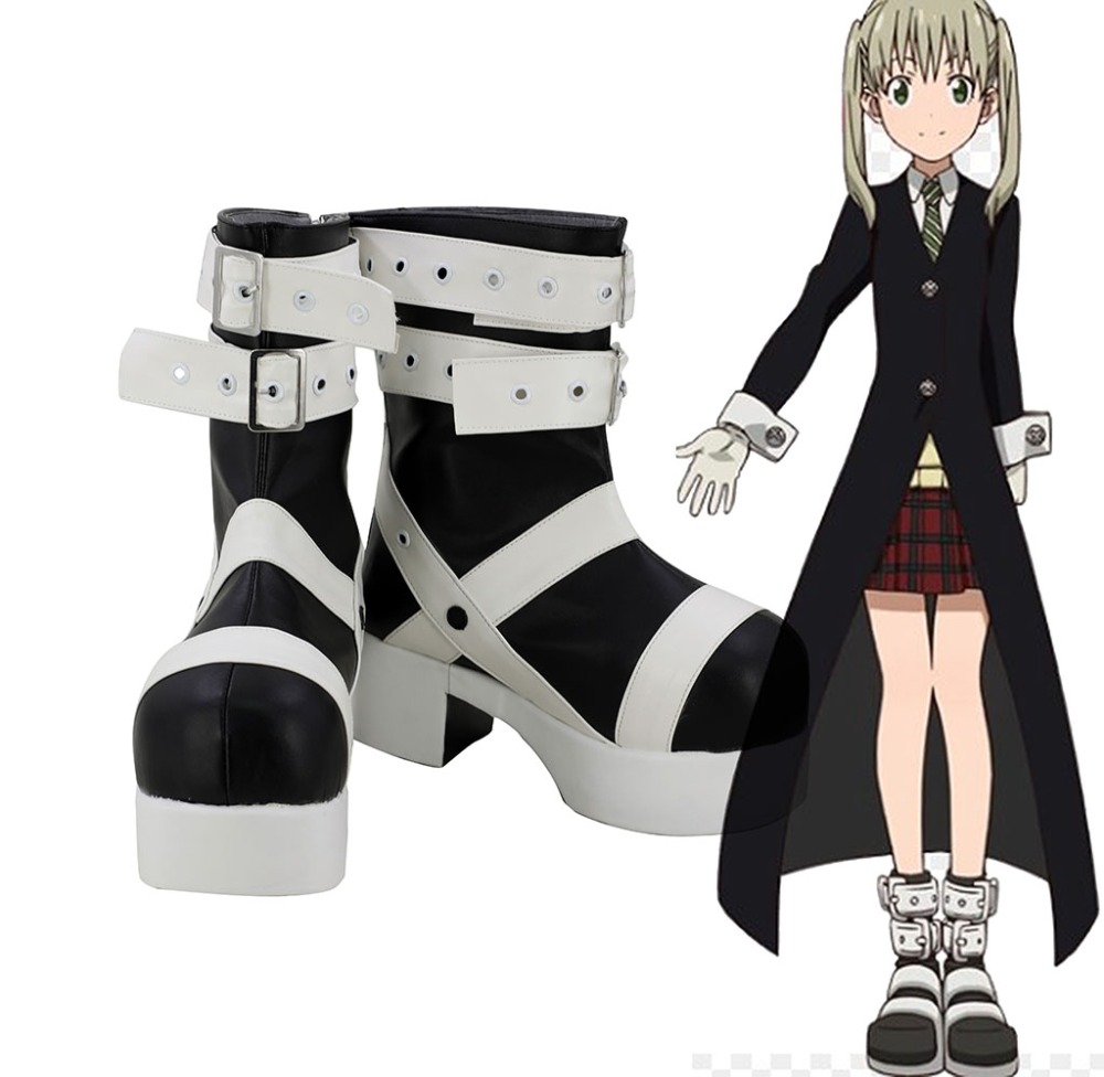 Sepatu Hak Tinggi Sepatu Cosplay Sepatu Bot Cosplay Maka Allumbung Pelahap Jiwa Cosplay Sepatu Anime Buatan Khusus